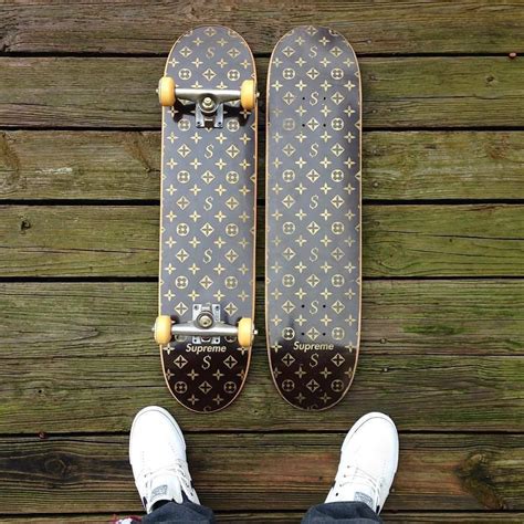 louis vuitton skateboard deck.